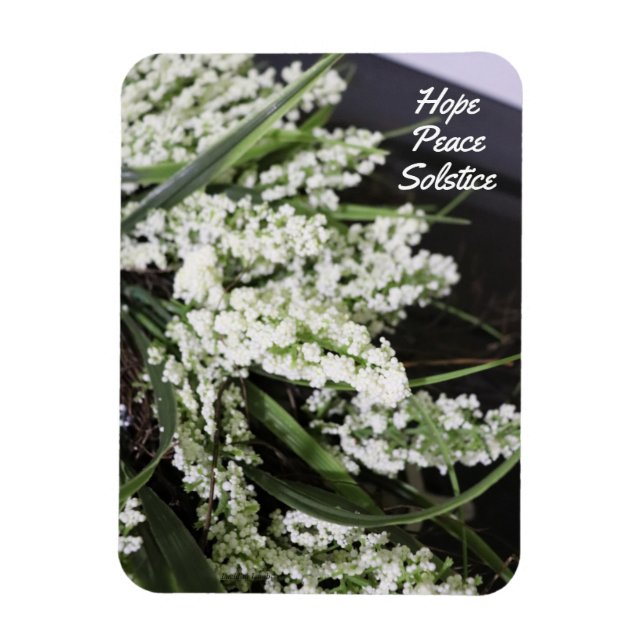 Imán Hope Peace Solsticio Magnet (Vertical)