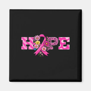 Imán Hope Pink Ribbon Leopard Sensibilización sobre el 