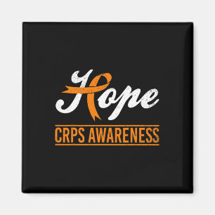 Imán Hope Rsd Crps Awareness Mes Naranja Ribbon Support
