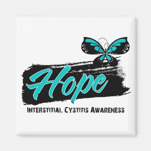 Imán Hope Tattoo Butterfly Cistitis Intersticial