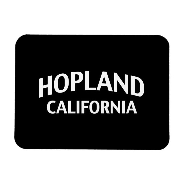 Imán Hopland California (Horizontal)