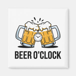 Imán Hora de Cerveza - Tiempo de Celebrar con una Fría