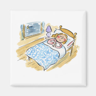 Imán Hora de la cama