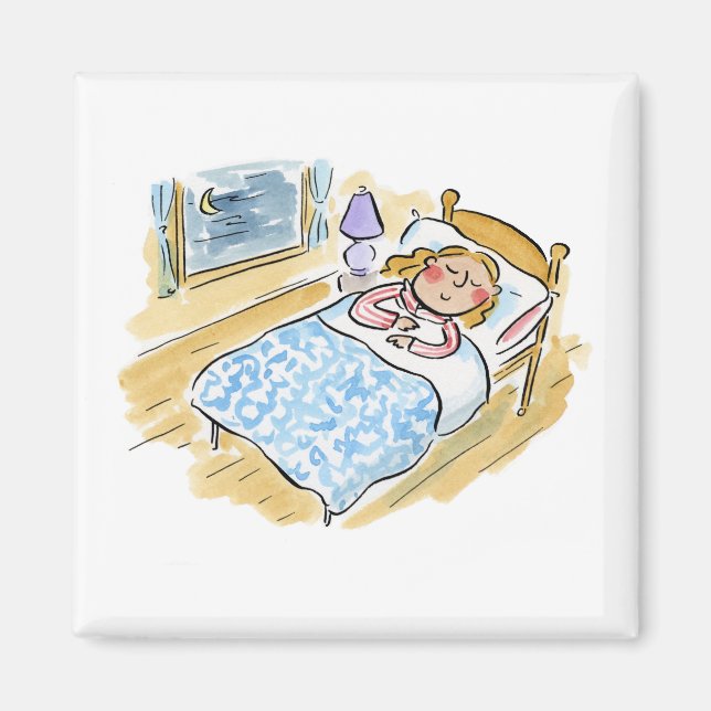 Imán Hora de la cama (Frente)