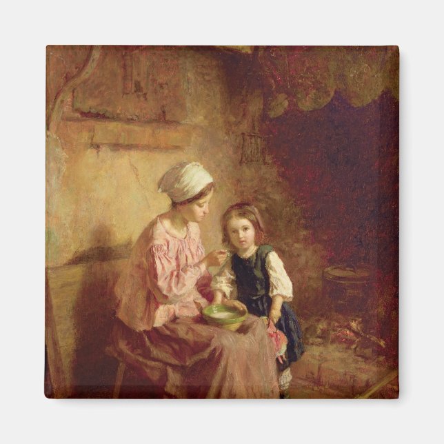 Imán Hora de la cena (Frente)