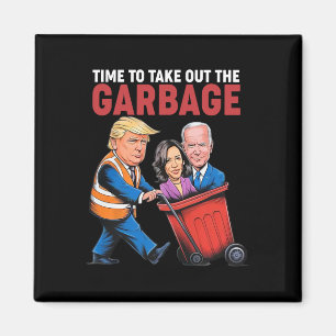 Imán Hora de Trump para sacar la basura