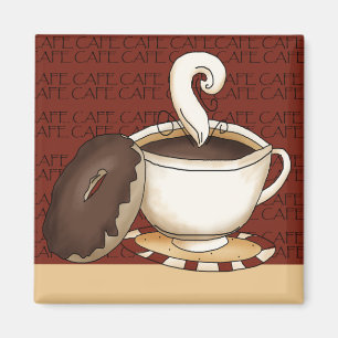 Imán Hora del café