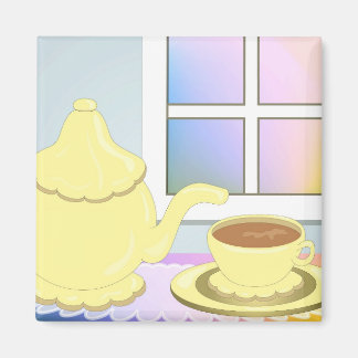 Imán ¡Hora del té!