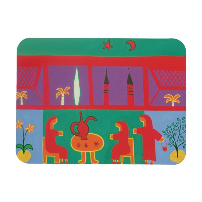 Imán Hora del té en el Museo 2003 (Horizontal)