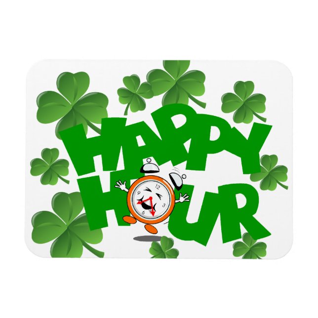 Imán Hora feliz (Horizontal)