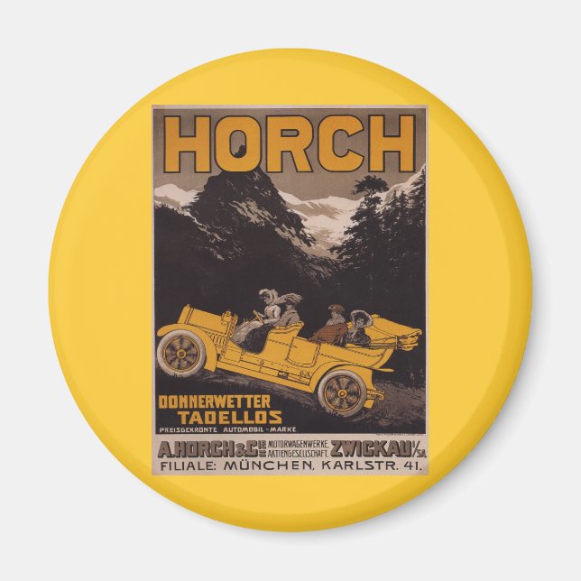Imán HORCH Automobile (Frente)