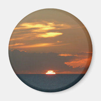 Imán Horizon Sunset Colorous Seascape Photography