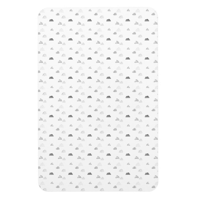 Imán Horizontal, gris medio (Vertical)