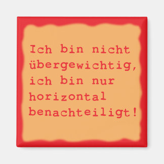 Imán horizontalmente desfavorecido