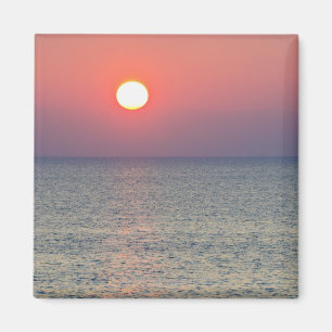 Imán Horizonte al atardecer, Mar Egeo, Turquía