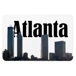 Imán Horizonte de Atlanta Georgia con Atlanta en el