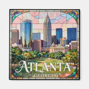 Imán Horizonte de Atlanta Georgia y Piedmont Park 🌳