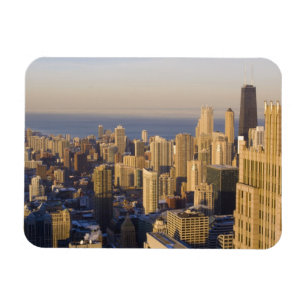 Imán Horizonte de Chicago, Illinois, desde la Torre Sea