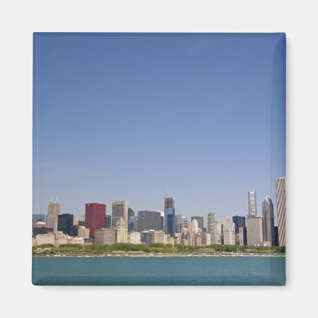 Imán Horizonte de Chicago, Illinois, EE. UU. (Frente)