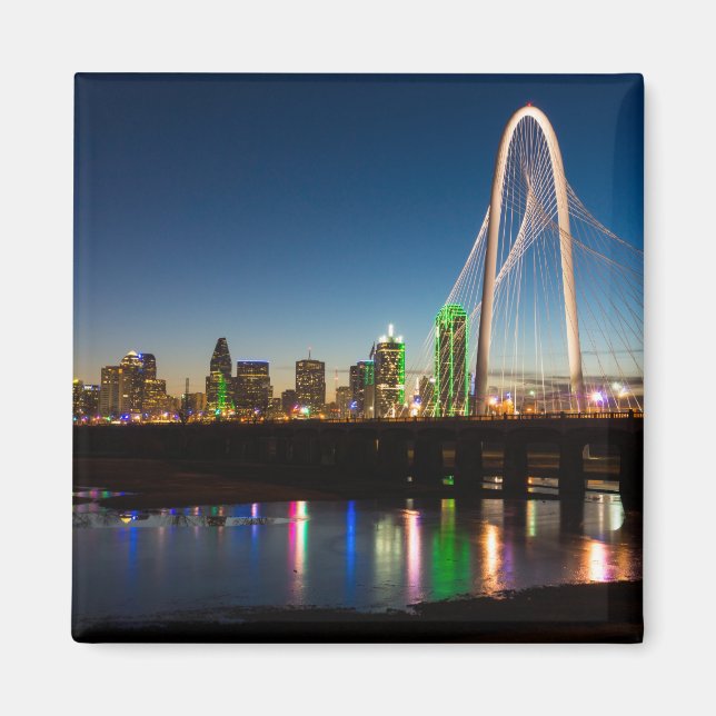 Imán Horizonte de Dallas al amanecer (Frente)