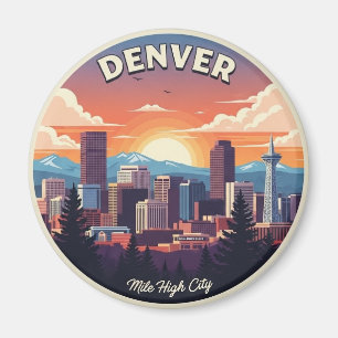 Imán Horizonte de Denver Colorado