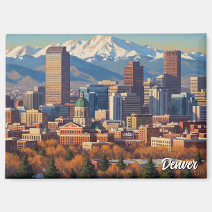 Imán Horizonte de Denver Colorado