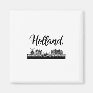 Imán Horizonte de Holanda Viajes Outfits de Vacaciones 