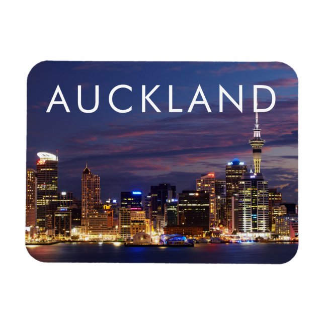 Imán Horizonte de la ciudad de Auckland (Horizontal)