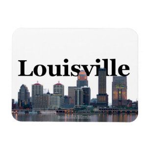Imán Horizonte de Louisville KY con Louisville en el