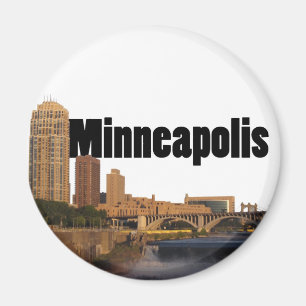 Imán Horizonte de Minneapolis con Minneapolis en el