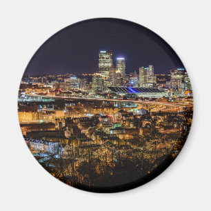 Imán Horizonte de Pittsburgh en la noche