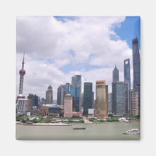 Imán Horizonte de Shangai, China