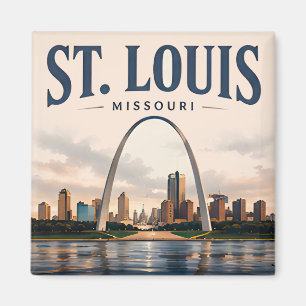 Imán Horizonte de St. Louis Gateway