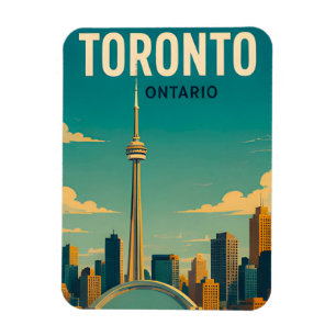 Imán Horizonte de Toronto Canadá Torre CN Recuerdo de v