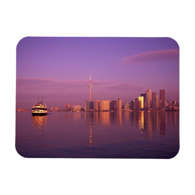 Imán Horizonte de Toronto, Ontario, Canadá (Horizontal)