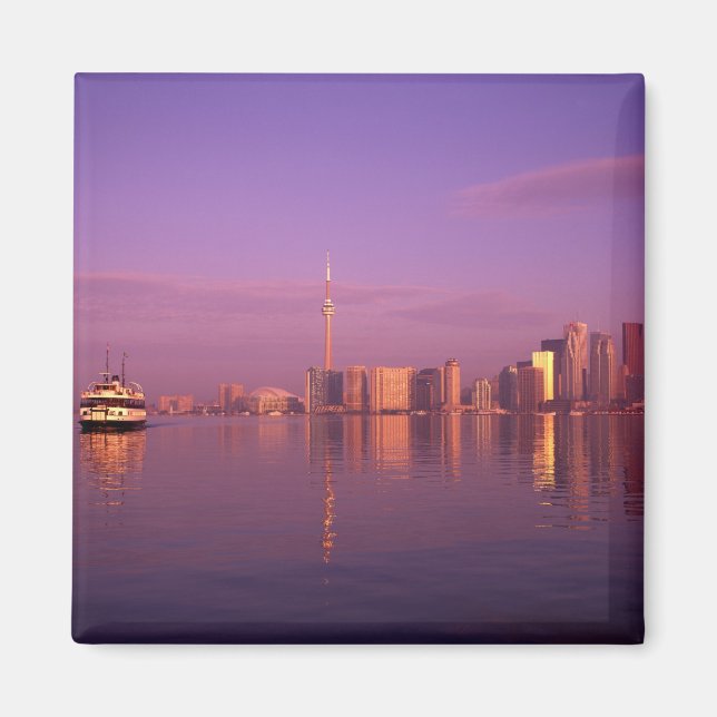 Imán Horizonte de Toronto, Ontario, Canadá (Frente)