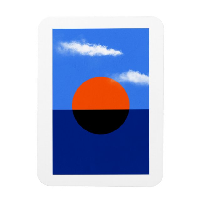 Imán Horizonte de verano de Bauhaus (Vertical)