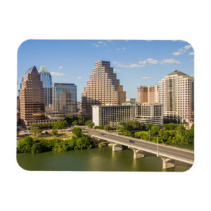 Imán Horizonte urbano de Downtown en Lady Bird Lake