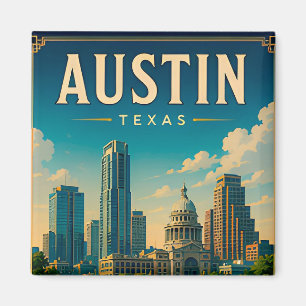 Imán Horizonte y paseo marítimo de Austin Texas