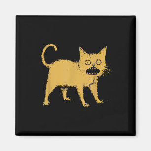 Imán Horrible gato japonés
