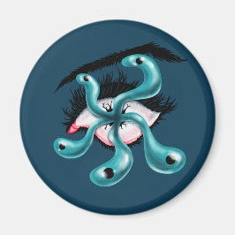 Imán Horror de los ojos tentáculo monstruo gótico extra