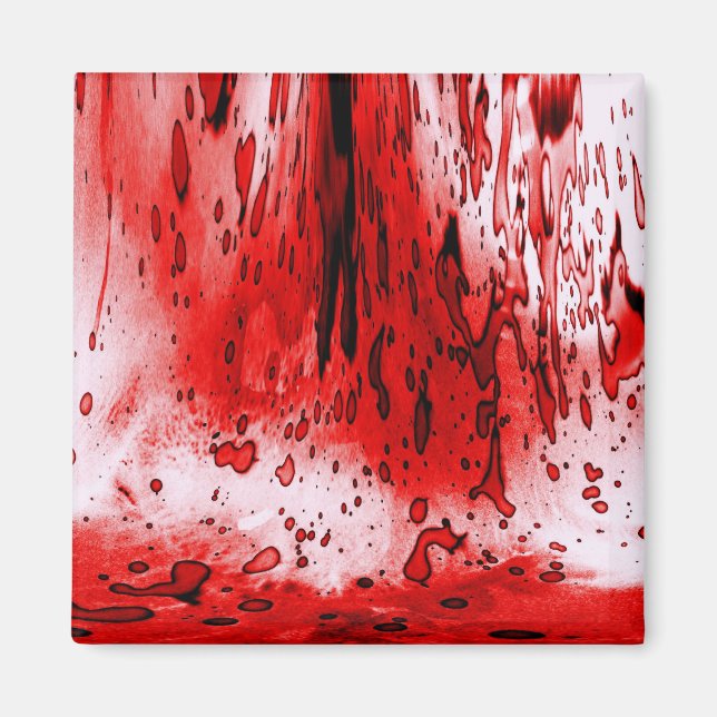 Imán Horror miedo Sangriento Halloween (Frente)