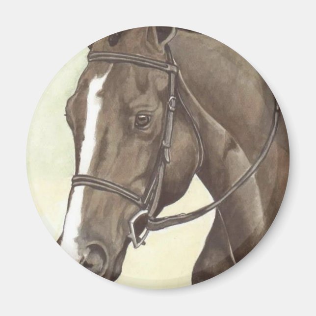 Imán HORSE Champion Apéndice QH Mare (Frente)