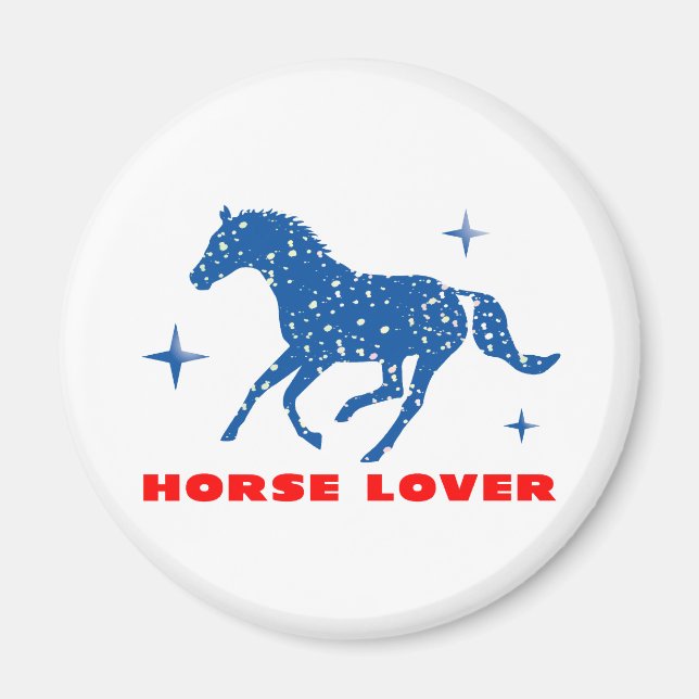 Imán Horse Lover (Frente)