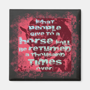 Imán Horse Quote II - Magnet