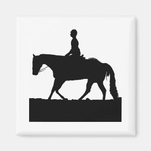 Imán Horse Silhouette
