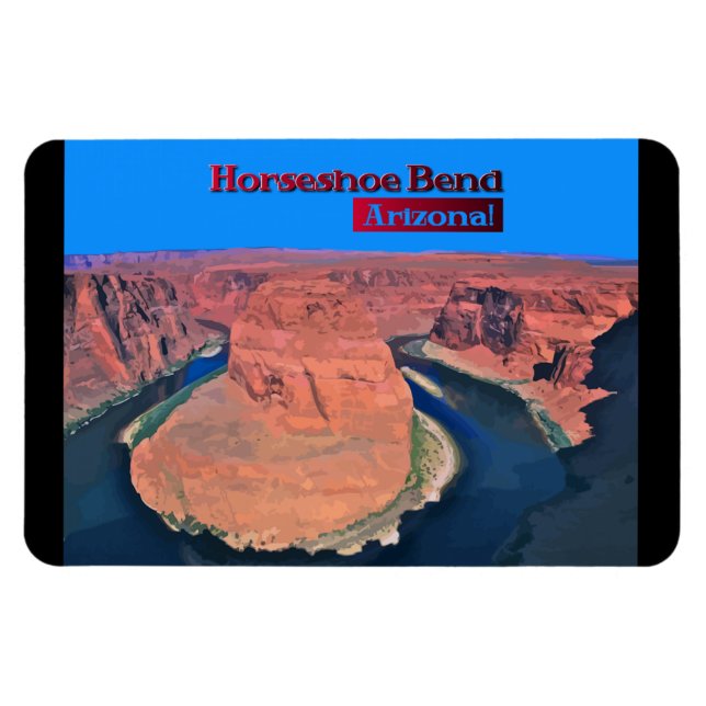 Imán Horseshoe Bend, Arizona (Horizontal)