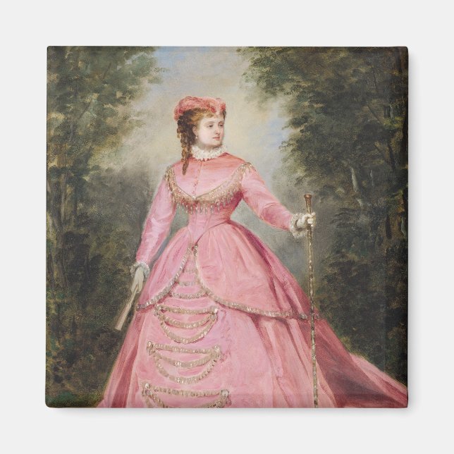 Imán Hortense Schneider 1868 (Frente)