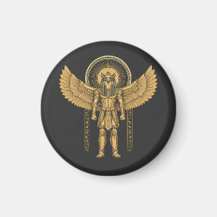 Imán Horus con Disco Solar