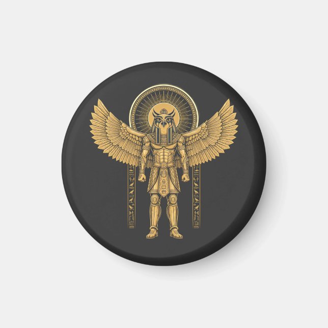 Imán Horus con Disco Solar (Frente)